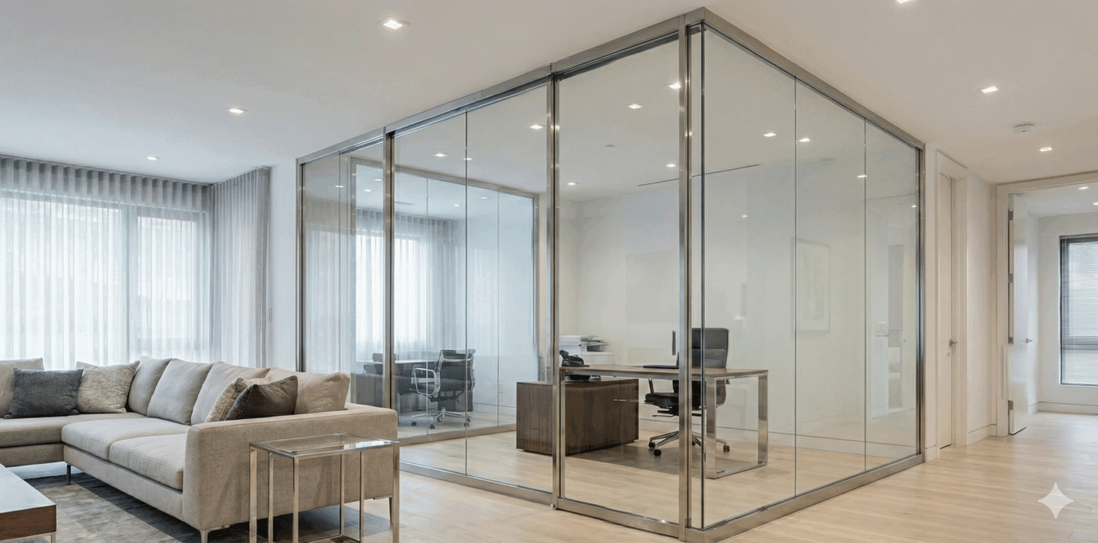 Glastrennwände & Raumteiler